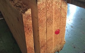 Holz schneiden